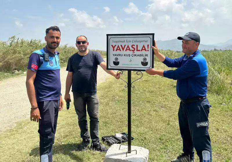 Samandağ Belediyesi, Milleyha Kuş Cenneti’nde Uyarıcı Levhalar Yerleştirdi 