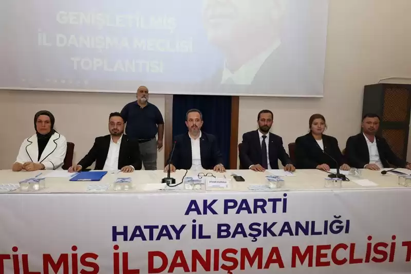 AK PARTİ HATAY GENİŞLETİLMİŞ İL DANIŞMA MECLİSİ TOPLANTISI YAPILDI  