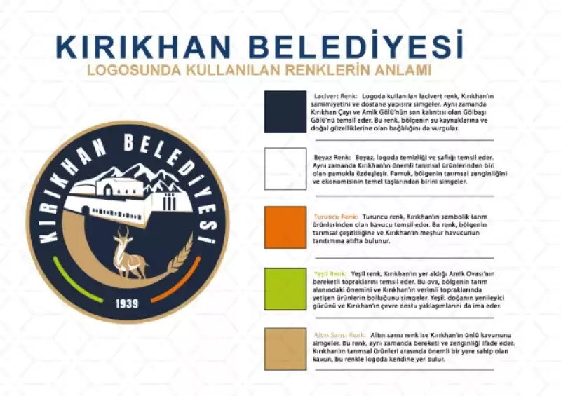 KIRIKHAN BELEDİYESİ YENİ LOGOSU İLE KURUMSAL KİMLİK VE AYRI BİR VİZYON KAZANDI