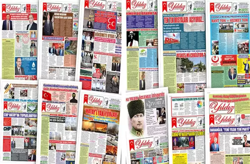 HATAY YILDIZ GAZETESİ 5 YAŞINDA…