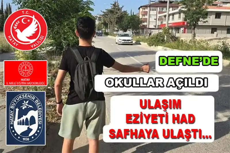 OKULLAR AÇILDI, ŞEHİRDE ULAŞIM EZİYETİ HAD SAFHAYA ULAŞTI…