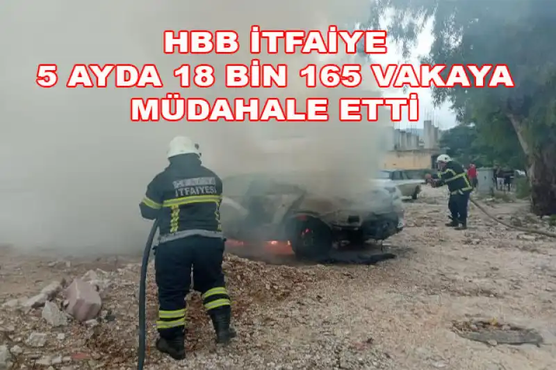 HBB İTFAİYESİ HATAY’IN HER YERİNDE 