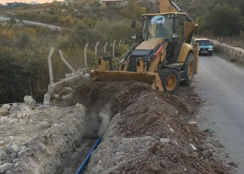 YAYLADAĞI GÖRENTAŞ’TA İÇME SUYU ALTYAPISI İNŞA EDİLİYOR