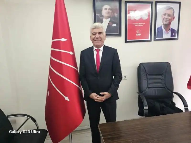 CHP BELEN İLÇE BAŞKANI MUSTAFA ÇELİK: 