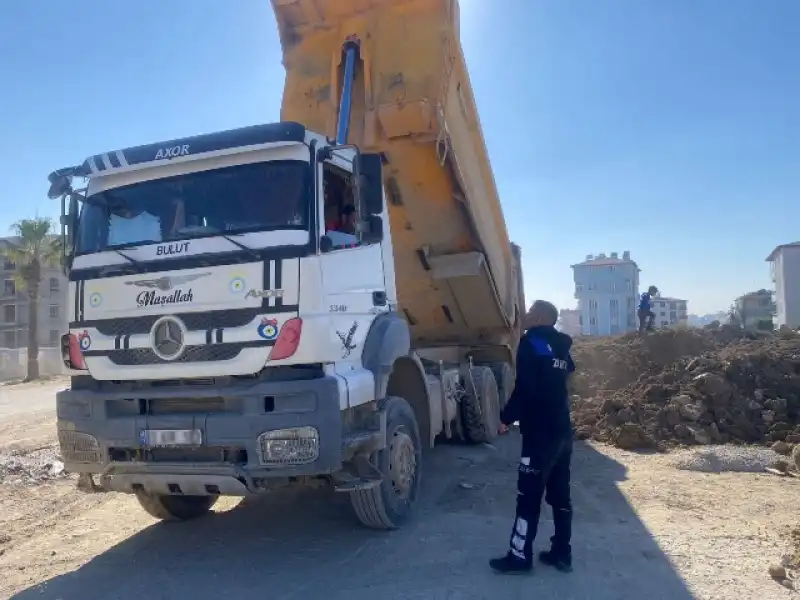 HATAY ZABITASINDAN DRONLU DENETİM