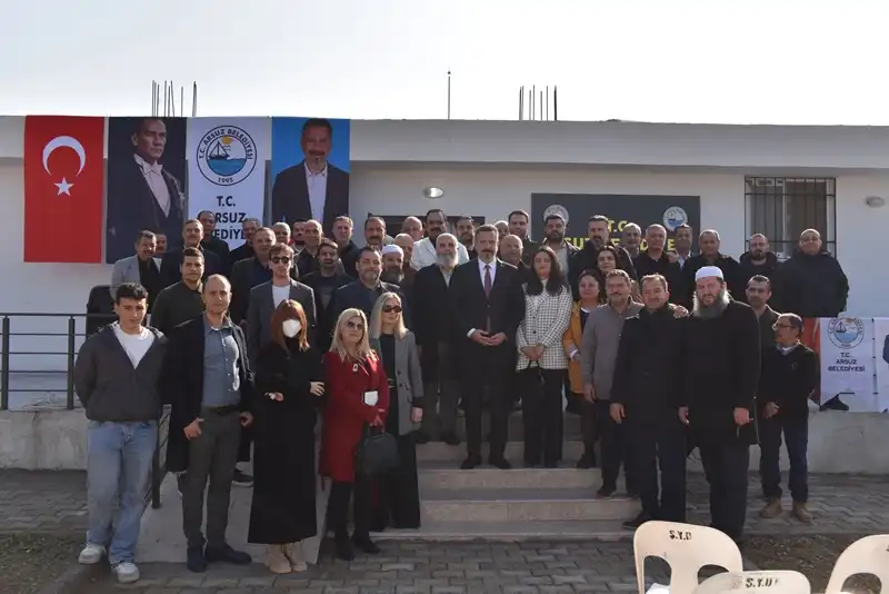 ‘Arsuz Belediyesi Karaağaç Şarkonak Gasilhanesi’nin Teslimi Gerçekleştirildi