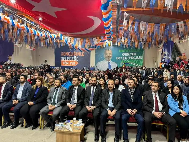 AK Parti Hatay İl Gençlik Kolları 7. Olağan Kongresi Gerçekleştirildi