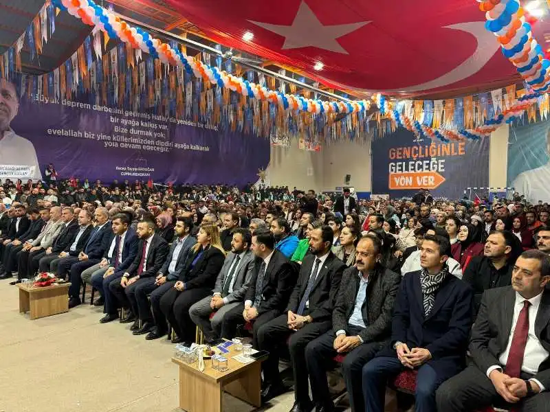 AK Parti Hatay İl Gençlik Kolları 7. Olağan Kongresi Gerçekleştirildi