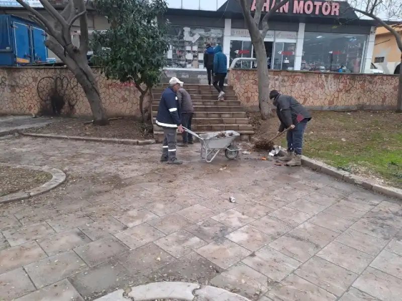 Antakya’da Park Ve Yeşil Alanlarda çalışmalar Sürüyor