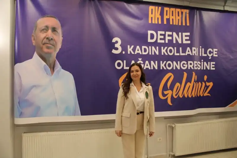 AK Parti Defne Ilçe Kadın Kollarında Kongre Heyecanı