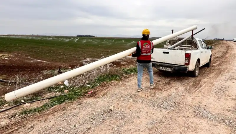 REYHANLI’DA 10 MAHALLENİN İÇME SUYU SORUNU SONA ERİYOR