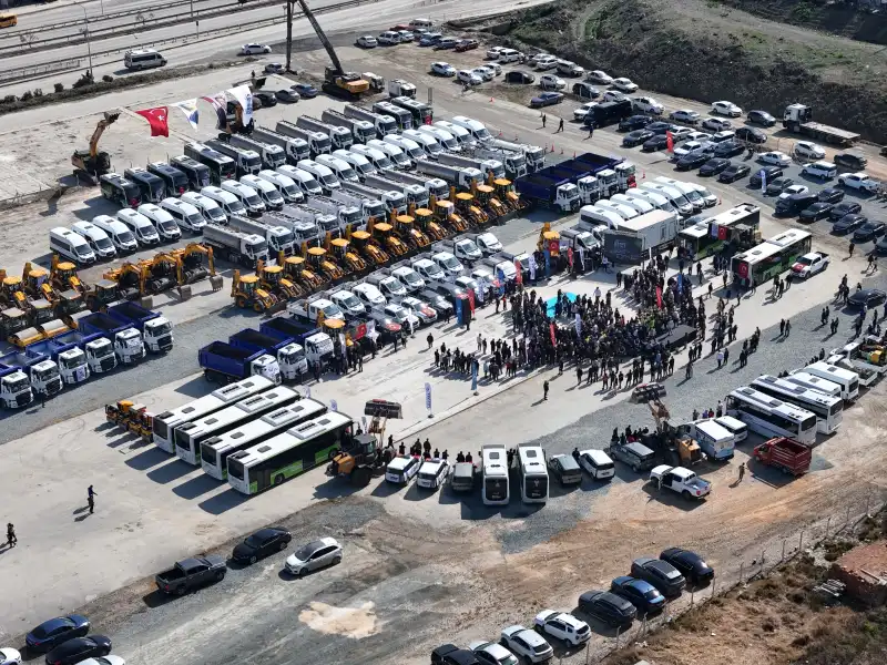 HATAY'IN YENİDEN DOĞUŞUNUN SEMBOLÜ: 1000 YENİ ARAÇ